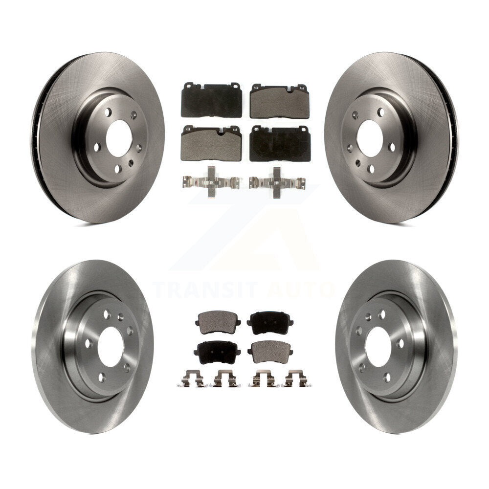 Kit de disques de frein à disque avant et arrière et plaquettes semi-métalliques pour Audi Q5 K8F-101429