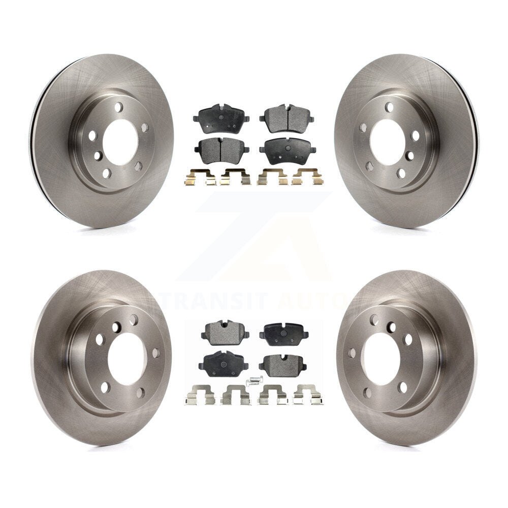 Kit de plaquettes de frein semi-métalliques pour Rotors de frein avant et arrière, pour Mini Cooper Countryman Pacema