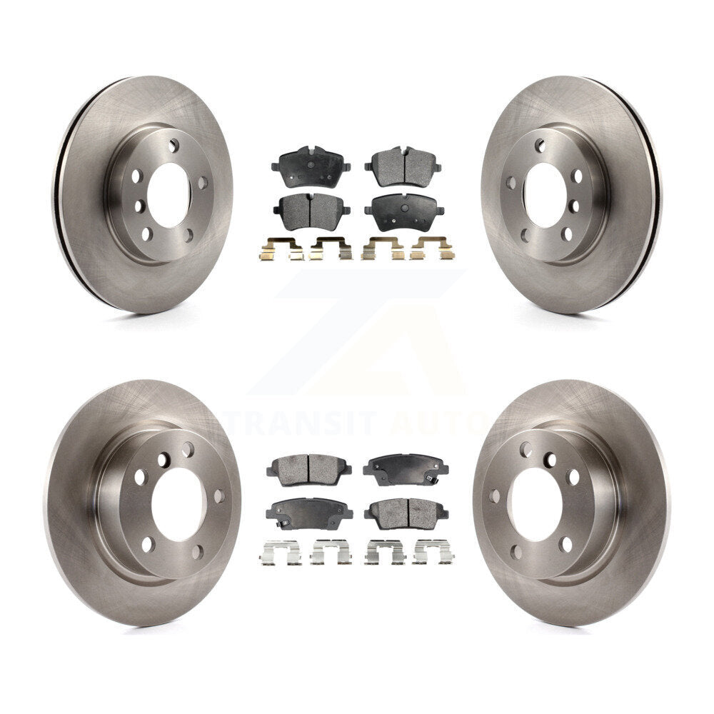 Kit de plaquettes de frein semi-métalliques pour Rotors de frein avant et arrière, pour Mini Cooper Countryman Pacema