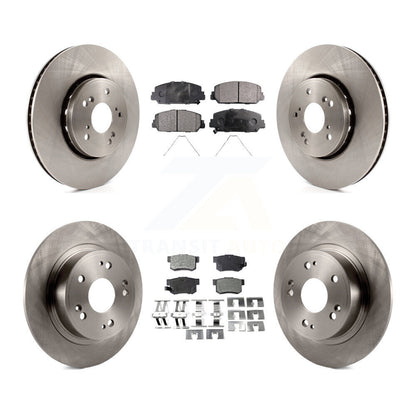 Kit de disques de frein à disque avant et arrière et plaquettes semi-métalliques pour Acura ILX 2016