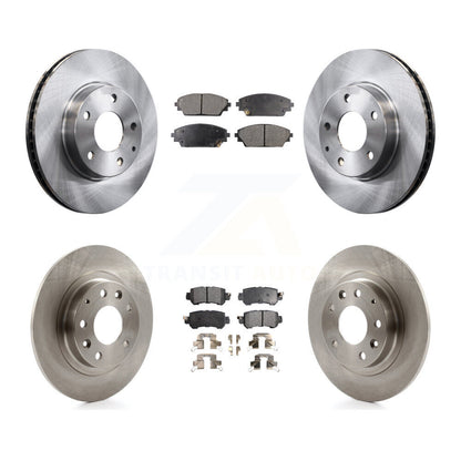 Rotor de frein à disque avant et arrière et Kit de plaquettes semi-métalliques pour Mazda CX-3 FW 2016 – 2018
