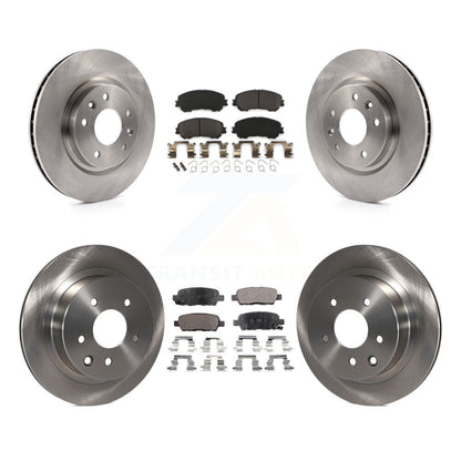 Kit de plaquettes semi-métalliques de Rotor de frein à disque avant et arrière, pour Nissan Rogue Sport Qashqa