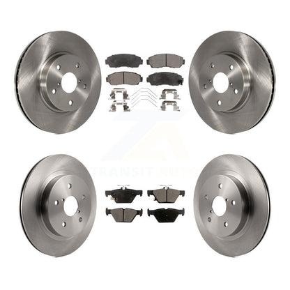 Kit de disques de frein avant et arrière et plaquettes semi-métalliques pour Subaru Legacy 2.5 2016 – 2019
