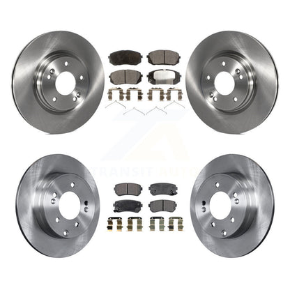 Kit de plaquettes de frein semi-métalliques pour rotors de frein avant et arrière, pour moteur Hyundai Sonata GAS 2016