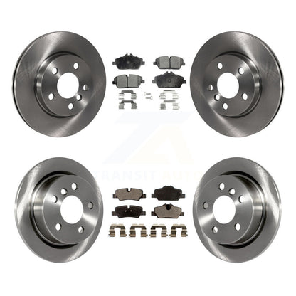 Kit de disques de frein à disque avant et arrière et plaquettes semi-métalliques pour Mini Cooper