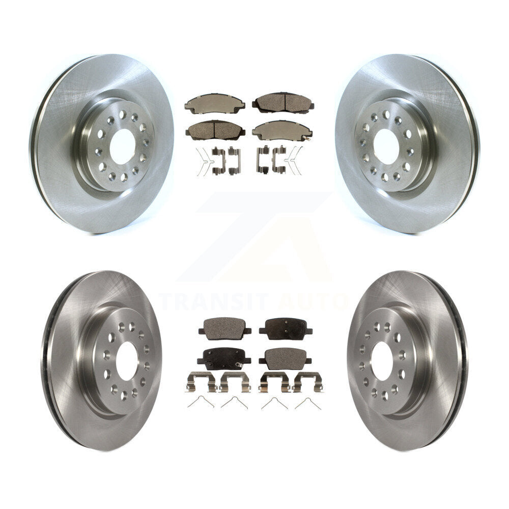 Kit de plaquettes de frein semi-métalliques pour Rotors de frein avant et arrière, pour Cadillac XT5 Buick autoclave XT