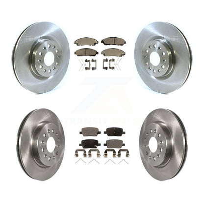 Kit de plaquettes de frein semi-métalliques pour Rotors de frein avant et arrière, pour Cadillac XT5 Buick autoclave XT