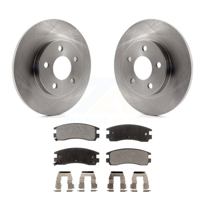 Kit de rotor de frein arrière et de plaquettes semi-métalliques pour Cadillac DeVille Séville Buick Par