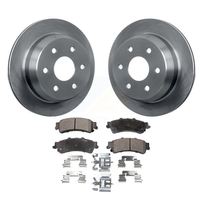 Kit de rotor de frein arrière et de plaquettes semi-métalliques pour Chevrolet GMC Silverado 1500 Sierr