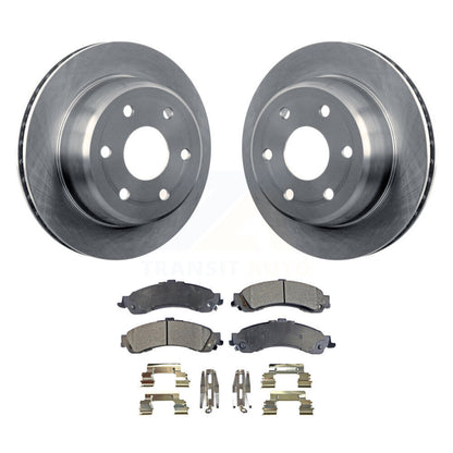 Kit de rotor de frein arrière et de plaquettes semi-métalliques pour Chevrolet GMC Silverado 1500 Sierr