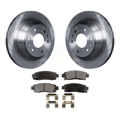 Rotors de frein arrière et Kit de plaquettes semi-métalliques pour Chevrolet GMC Trailblazer Envoy X