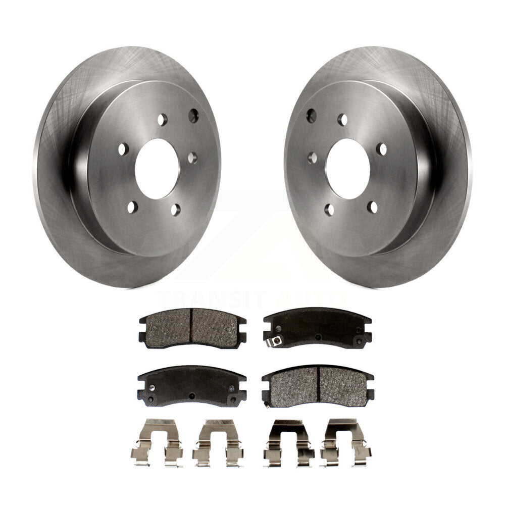 Kit de plaquettes semi-métalliques de Rotor de frein à disque arrière, pour Buick rendez-vous Pontiac Montan
