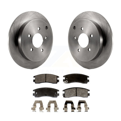 Kit de plaquettes semi-métalliques de Rotor de frein à disque arrière, pour Buick rendez-vous Pontiac Montan