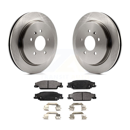Kit de disques de frein à disque arrière et plaquettes semi-métalliques pour Cadillac CTS STS