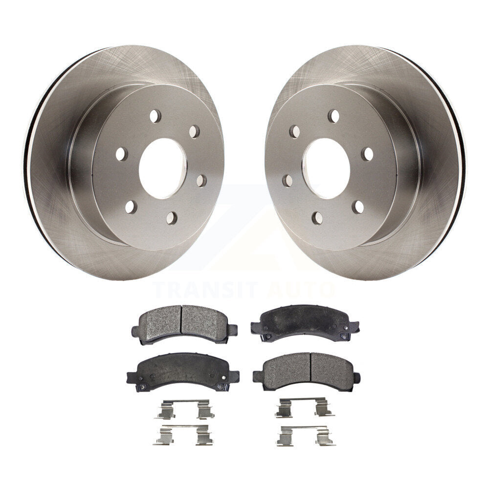 Kit de rotor de frein arrière et de plaquettes semi-métalliques pour GMC Savana 2500 Chevrolet Expres