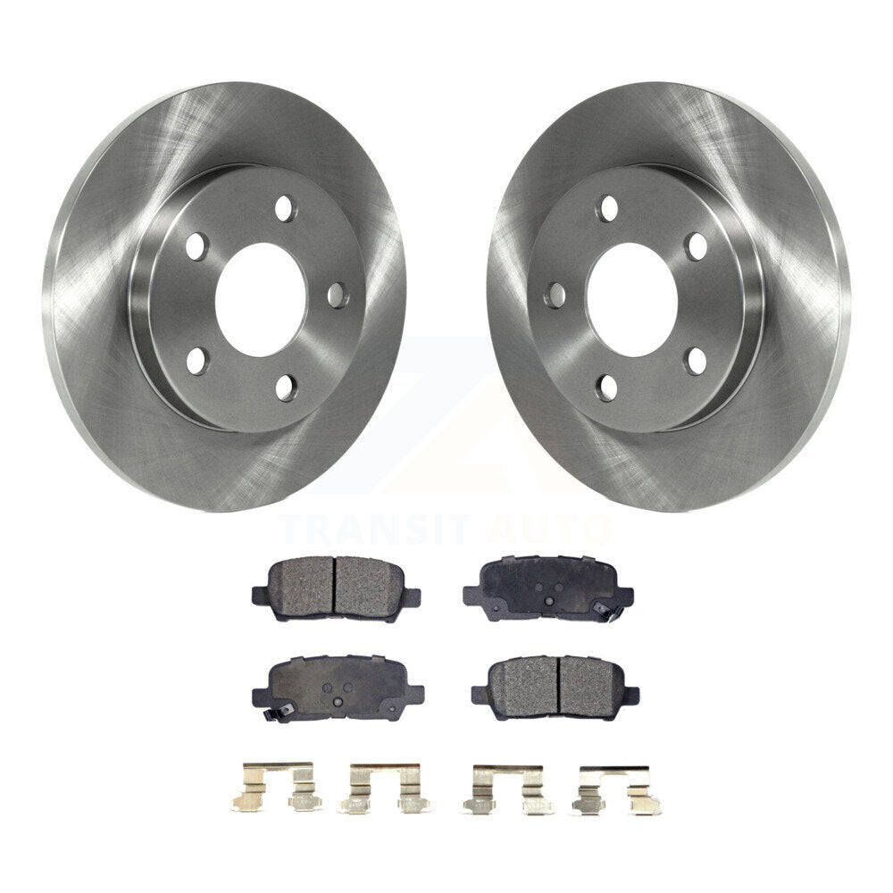 Kit de plaquettes semi-métalliques de Rotor de frein arrière, pour Chevrolet Impala Buick LaCrosse Gran
