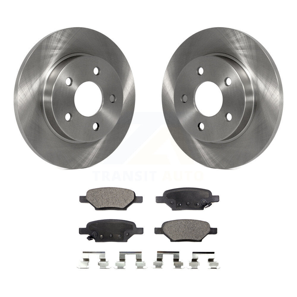 Kit de plaquettes semi-métalliques de Rotor de frein arrière, pour Chevrolet Malibu Pontiac Cobalt G5 G