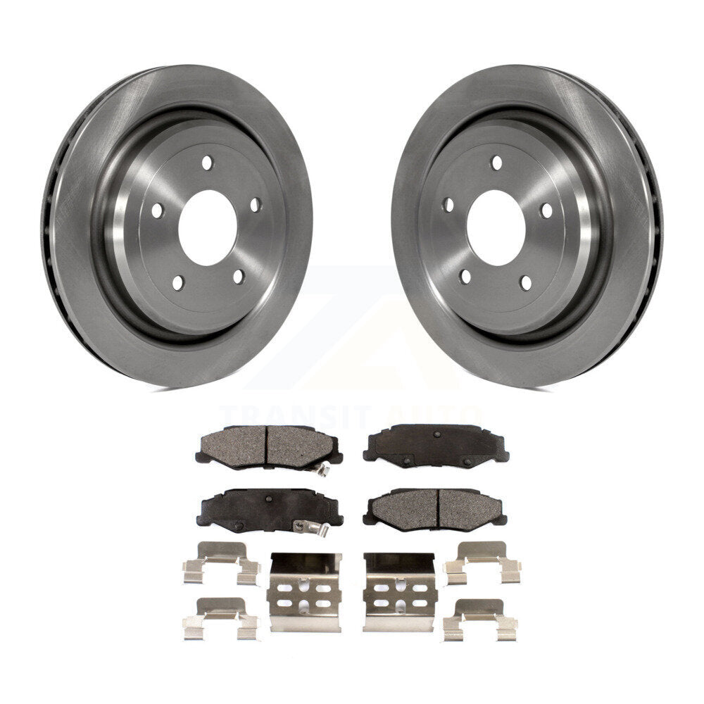 Kit de plaquettes de frein à disque arrière, Rotors semi-métalliques, pour Chevrolet Corvette Cadillac XL