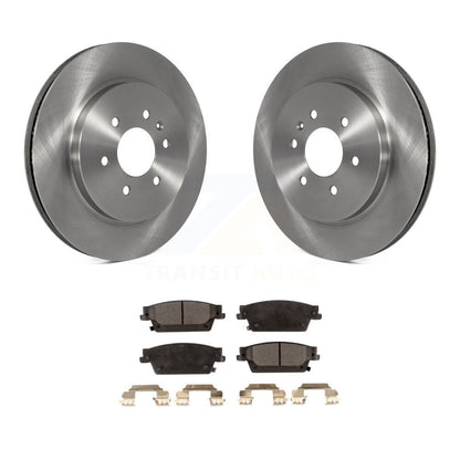 Kit de disques de frein à disque arrière et plaquettes semi-métalliques pour Cadillac SRX K8F-101529