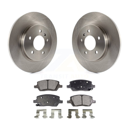 Rotors de frein arrière et kit de plaquettes semi-métalliques pour Pontiac Montana Chevrolet Uplande