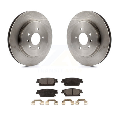 Kit de disques de frein à disque arrière et plaquettes semi-métalliques pour Cadillac CTS STS