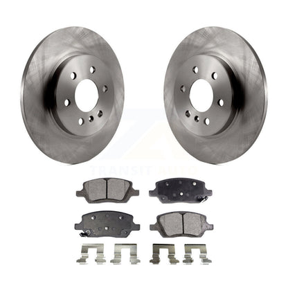 Rotors de frein arrière et kit de plaquettes semi-métalliques pour Pontiac Montana Chevrolet Uplande