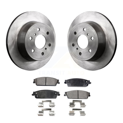Kit de rotor de frein arrière et de plaquettes semi-métalliques pour Chevrolet GMC Sierra 1500 Silverad