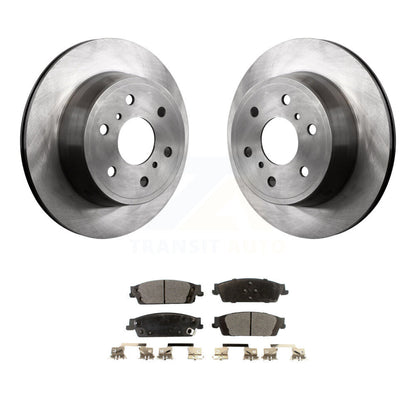 Kit de rotor de frein arrière et de plaquettes semi-métalliques pour Chevrolet GMC Silverado 1500 Sierr