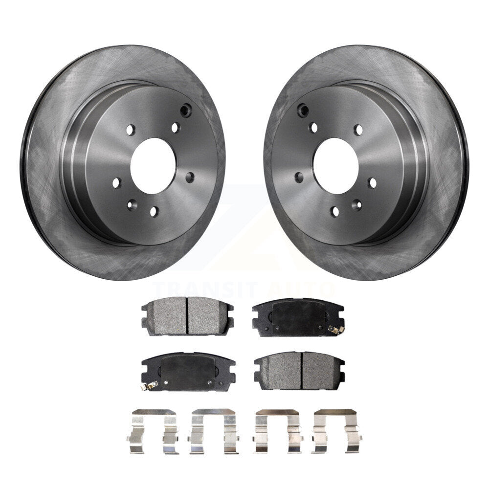 Kit de plaquettes semi-métalliques de Rotor de frein arrière, pour Chevrolet Equinox Pontiac Torrent Vu