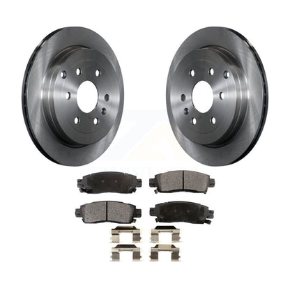 Rotors de frein arrière et Kit de plaquettes semi-métalliques pour GMC Acadia Buick Enclave Chevrole