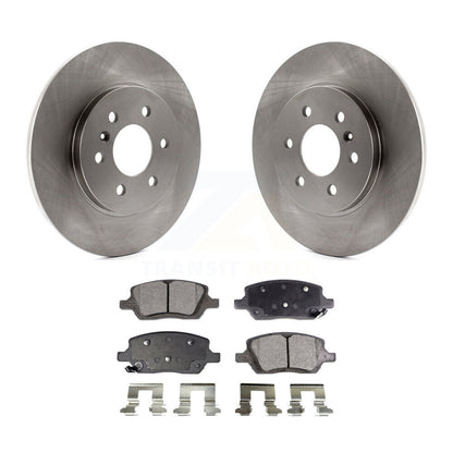 Rotors de frein arrière et kit de plaquettes semi-métalliques pour Pontiac Montana Chevrolet Uplande