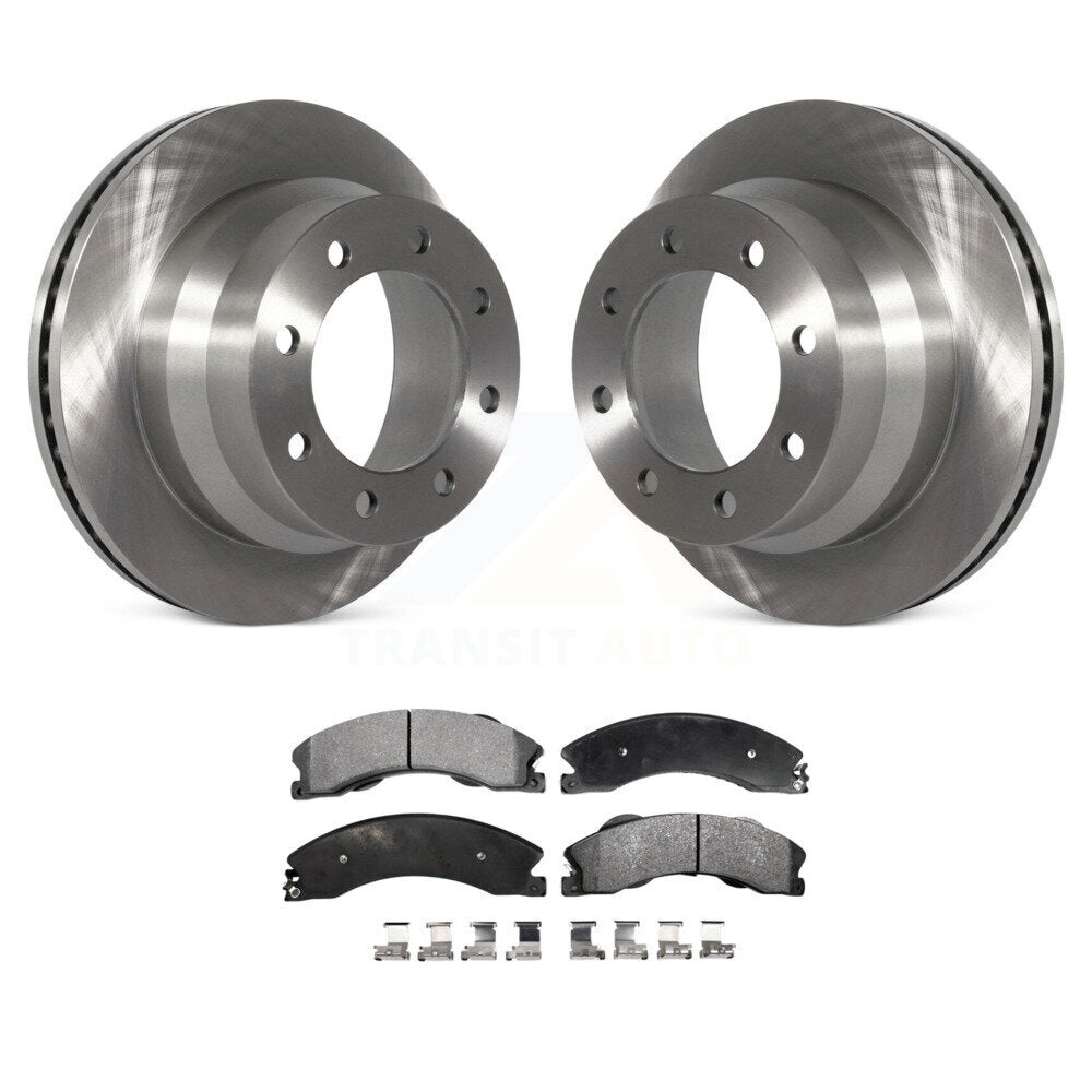 Kit de rotor de frein arrière et de plaquettes semi-métalliques pour GMC Savana 3500 Chevrolet Expres