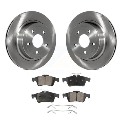 Rotors de frein à disque arrière et kit de plaquettes semi-métalliques pour Chevrolet Cobalt S 2008-2010