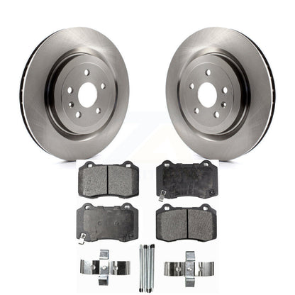 Rotors de frein à disque arrière et Kit de plaquettes semi-métalliques pour Chevrolet Camaro Cadillac CT