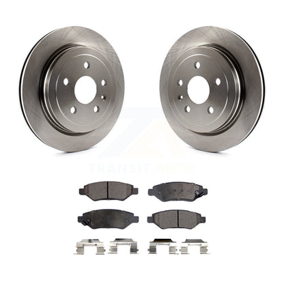 Rotors de frein à disque arrière et Kit de plaquettes semi-métalliques pour Chevrolet Camaro Cadillac CT