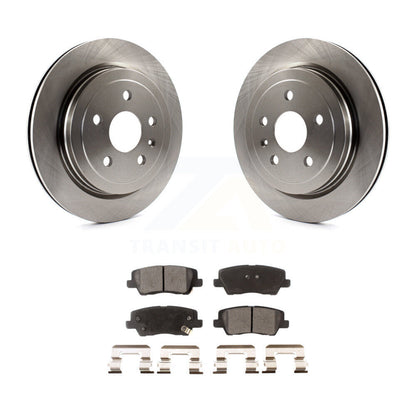 Kit de disques de frein à disque arrière et plaquettes semi-métalliques pour Cadillac CTS K8F-101559