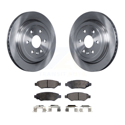 Kit de rotors de frein à disque arrière et plaquettes semi-métalliques pour Cadillac SRX Saab 9-4X