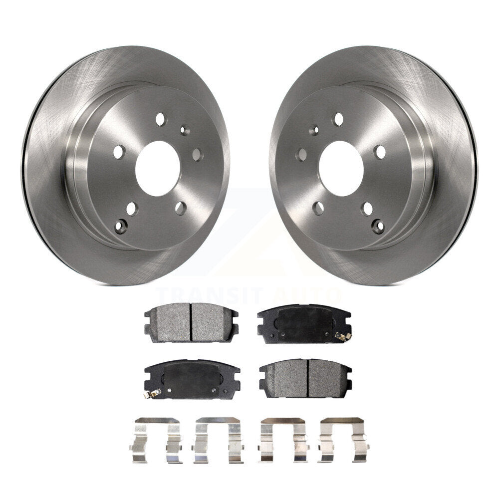 Rotors de frein à disque arrière et Kit de plaquettes semi-métalliques pour Chevrolet Equinox GMC Terrai