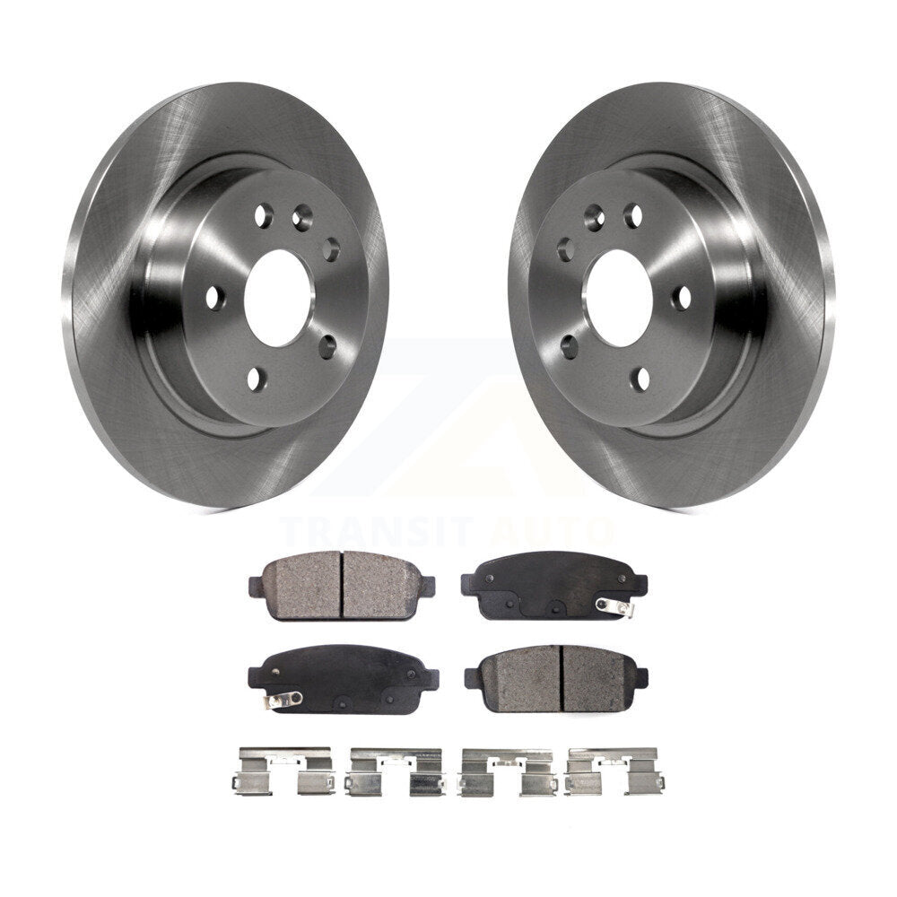 Kit de rotor de frein arrière et de plaquettes semi-métalliques pour Chevrolet Cruze Trax Buick Encor