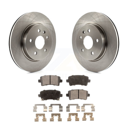 Kit de rotor de frein arrière et de plaquettes semi-métalliques pour Chevrolet Buick Malibu Impala Rega