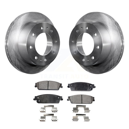 Kit de plaquettes de frein semi-métalliques pour rotors de frein arrière pour Chevrolet Silverado 2011 Hybri 1500