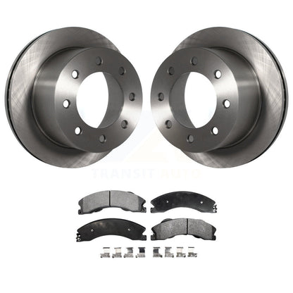Kit de rotor de frein à disque arrière et de plaquettes semi-métalliques pour GMC Sierra 3500 HD Chevrole