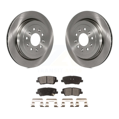 Kit de disques de frein à disque arrière et plaquettes semi-métalliques pour Cadillac ATS K8F-101572