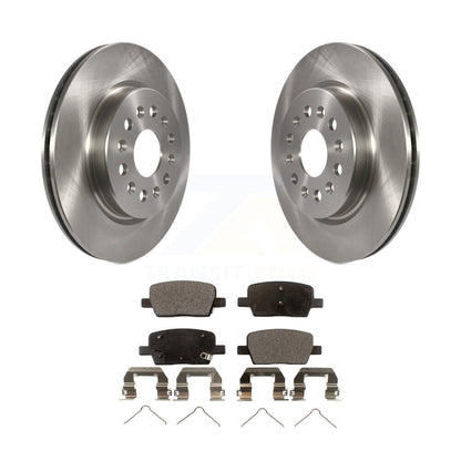 Kit de rotor de frein arrière et de plaquettes semi-métalliques pour Chevrolet Cadillac XT5 Traverse GM