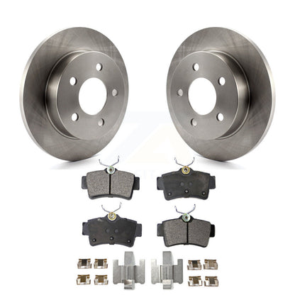Kit de disques de frein à disque arrière et plaquettes semi-métalliques pour Ford Mustang K8F-101576