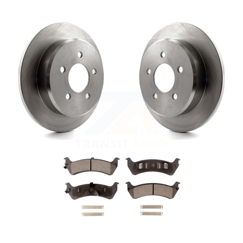 Rotors de frein arrière et kit de plaquettes semi-métalliques pour Ford Ranger Explorer Sport Mercur