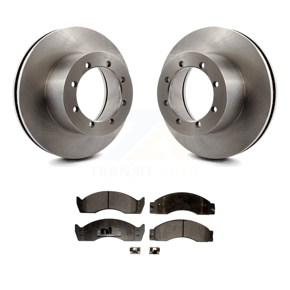 Kit de plaquettes de frein semi-métalliques pour disques de frein arrière, pour Ford E-450 Econoline Super Dut