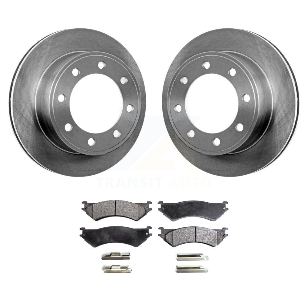 Kit de plaquettes semi-métalliques de Rotor de frein arrière, pour Ford E-350 Super Duty E-250 Econolin