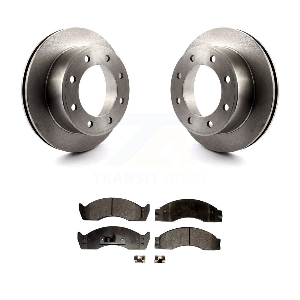 Kit de plaquettes de frein semi-métalliques pour disques de frein arrière, pour Ford E-450 Econoline Super Dut