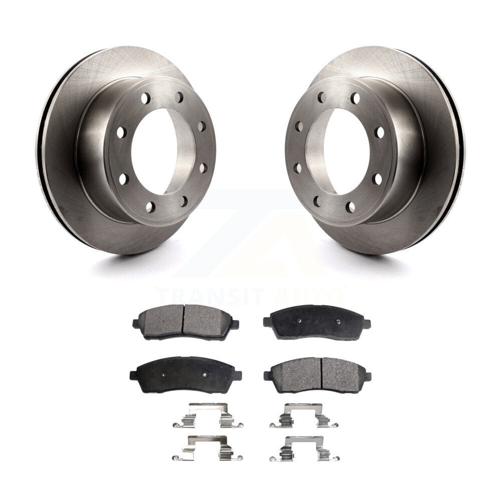 Kit de plaquettes semi-métalliques de Rotor de frein arrière, pour Ford F-350 Super Duty F-250 Excursio